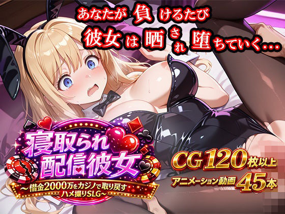 寝取られ配信彼女 〜借金2000万をカジノで取り戻すハメ撮りSLG〜【ノワールワークス】