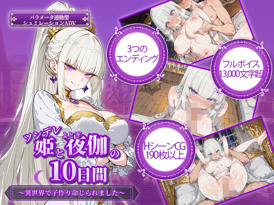 ツンデレ姫と夜伽の10日間 〜異世界で子作り命じられました〜【電脳ヒロインズ】