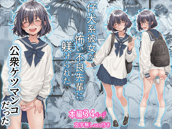 仔犬系彼女は怖い不良先輩に躾けられた公衆ケツマンコだった【三乳亭】