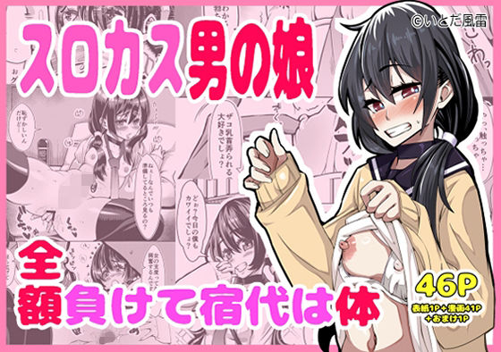 スロカス男の娘 全額負けて宿代は体【いとだ風雷】