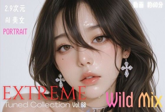 2.9次元AI美女 PORTRAIT EXTREME Tuned Collection VOL.08 Wild Mix AI SEX 動画集【KEI diffusion】