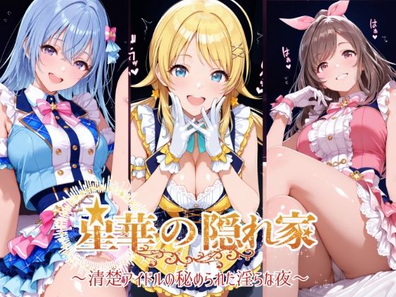 星華の隠れ家 〜清楚アイドルの秘められた淫らな夜〜月●恋鐘・八●めぐる・鈴●羽那 編【紫陽花】
